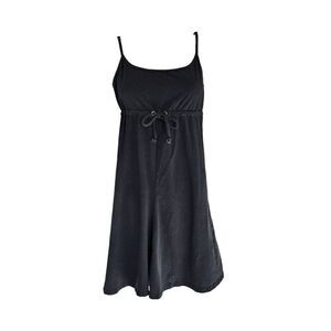 minimalist babydoll mini dress